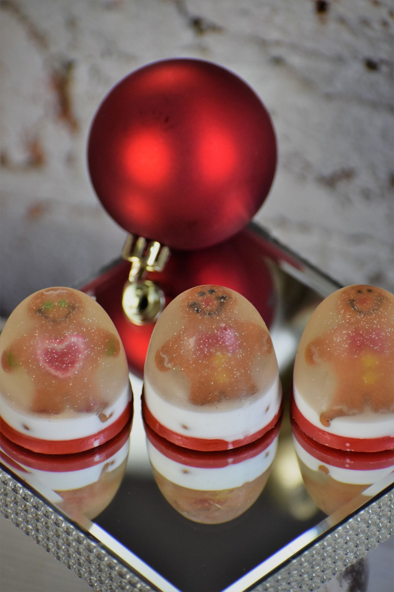 Gingy Snowglobe Soap