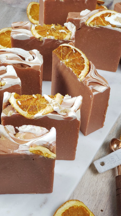 Orange Ginger Chiffon