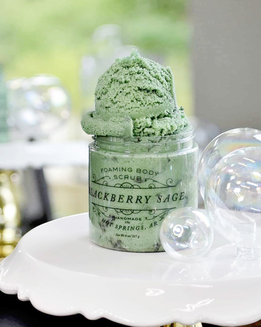 Blackberry Sage Foaming Body Scrub