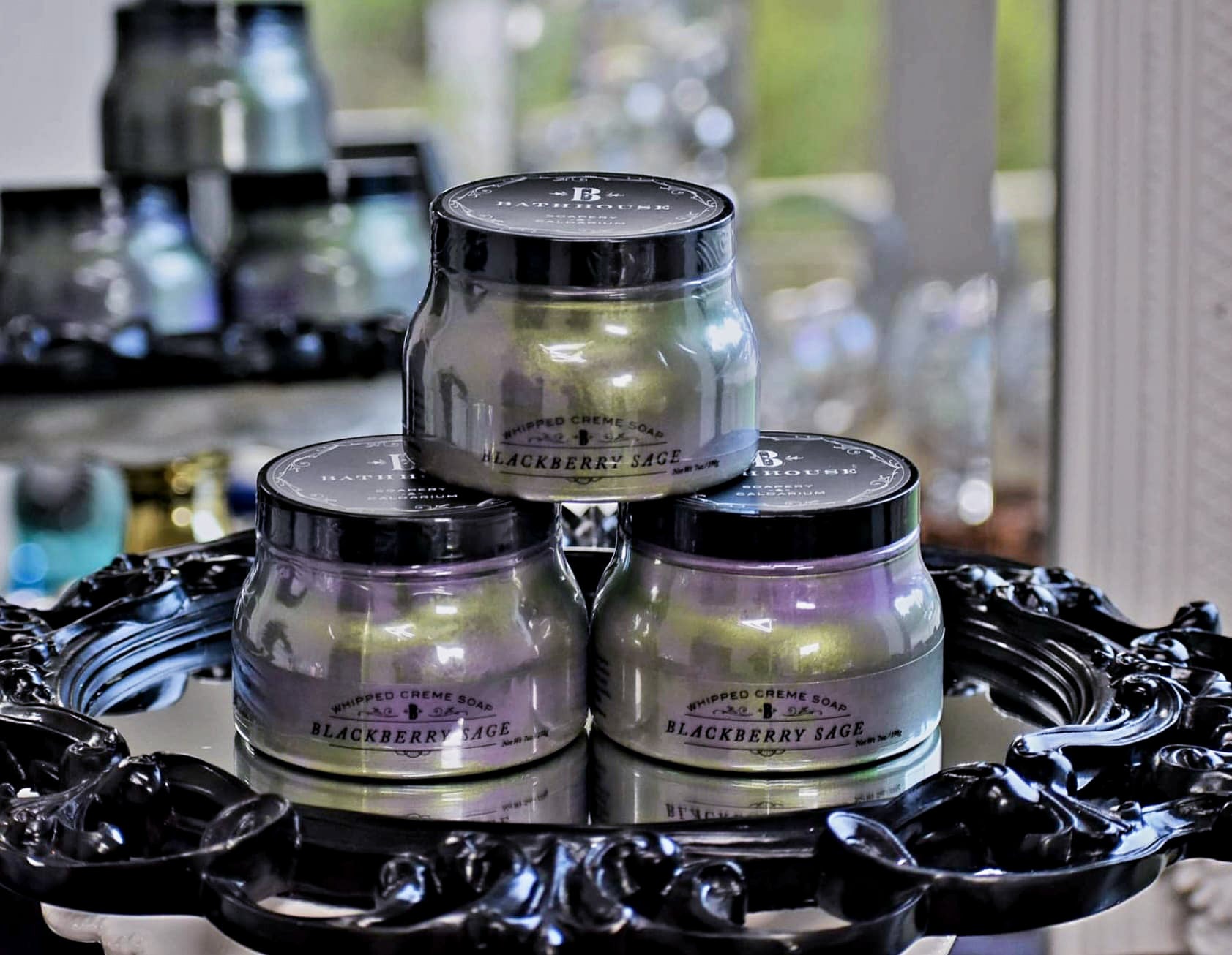 Blackberry Sage Whipped Soap