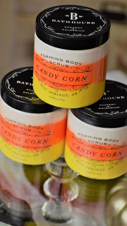 Candy Corn Foaming Body Scrub