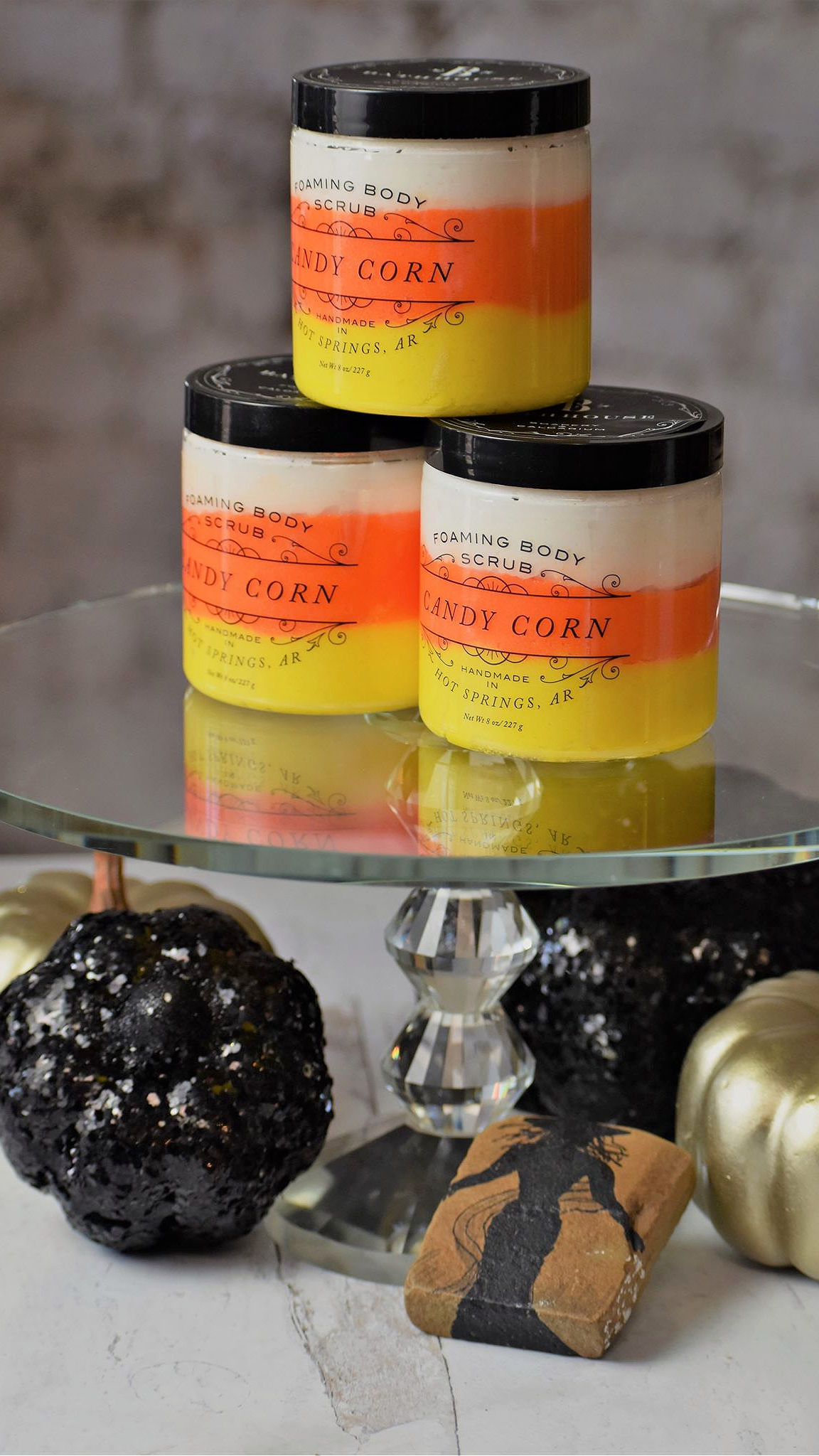 Candy Corn Foaming Body Scrub