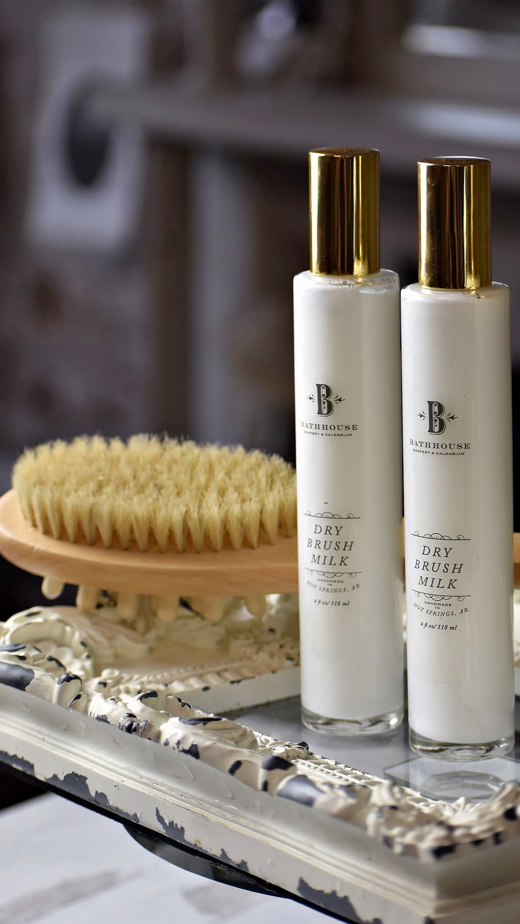 Dry Brush Milk + Brush Set