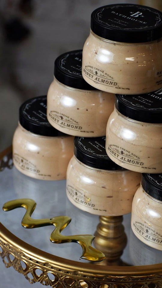 Honey Almond Whipped Soap
