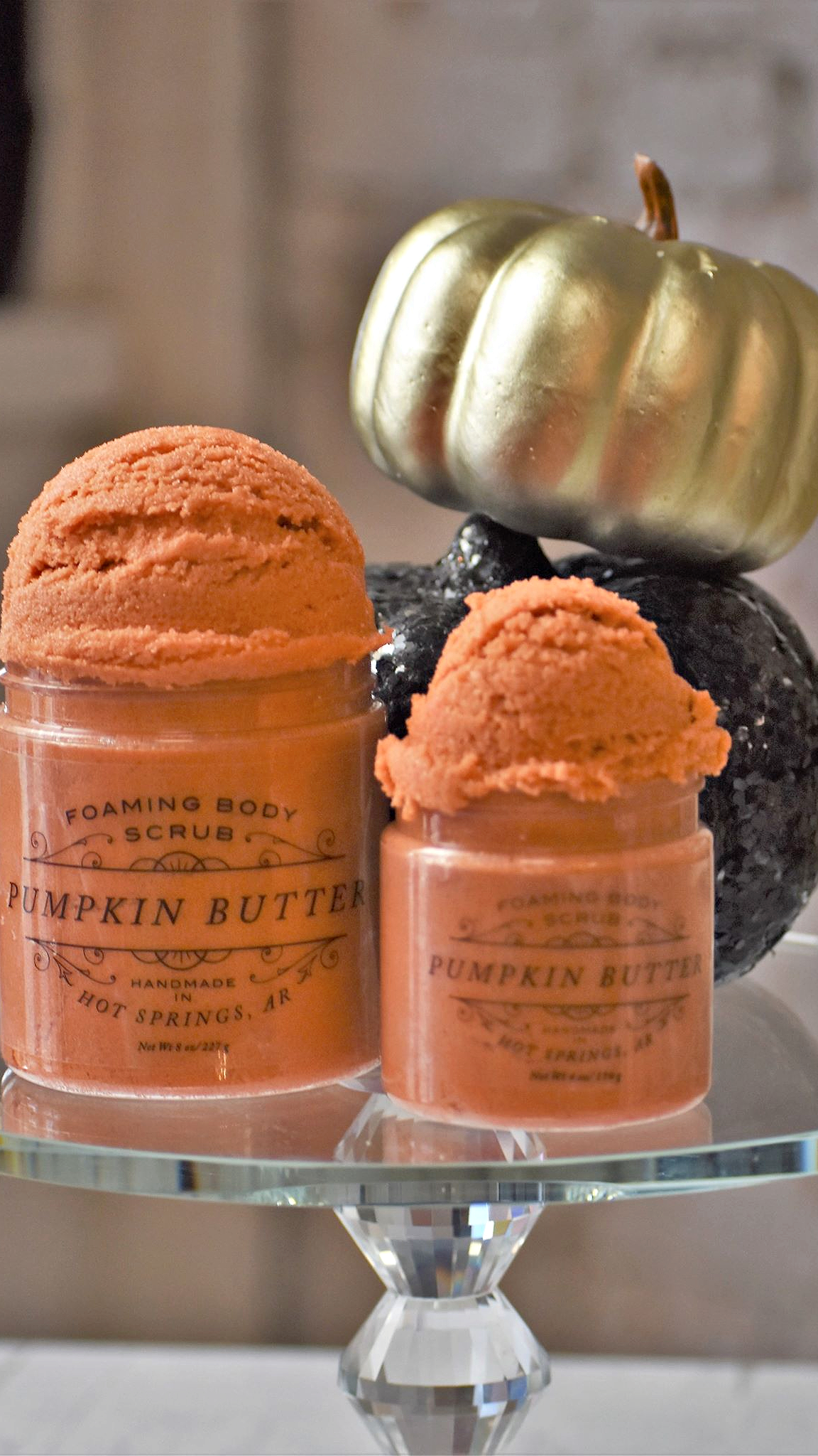 Pumpkin Butter Foaming Body Scrub