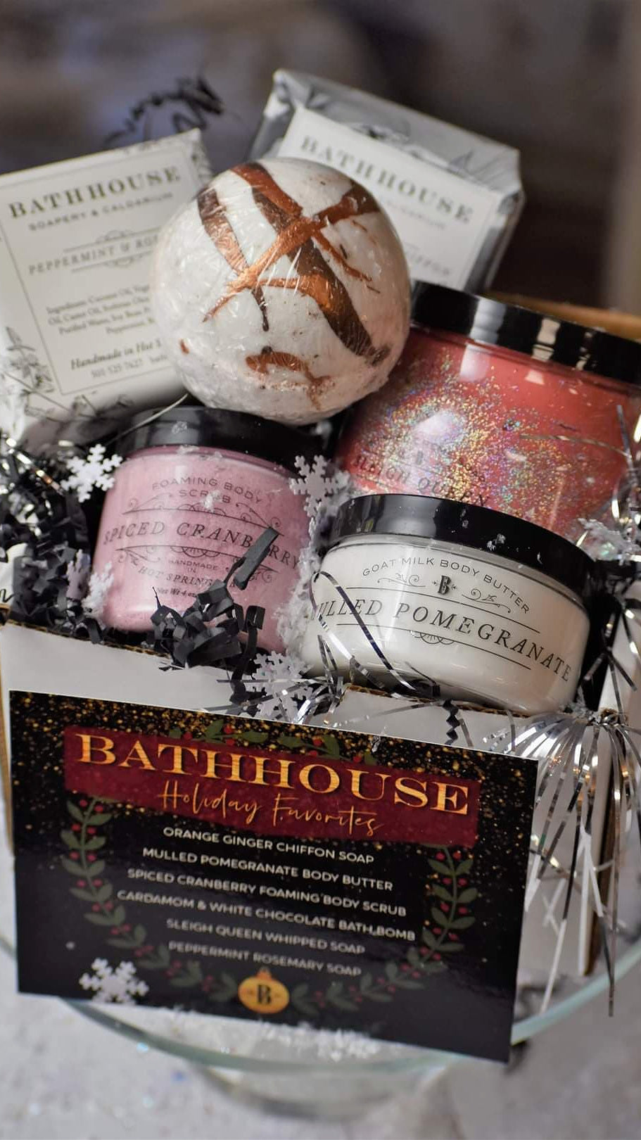 Bathhouse Holiday Favorites Box