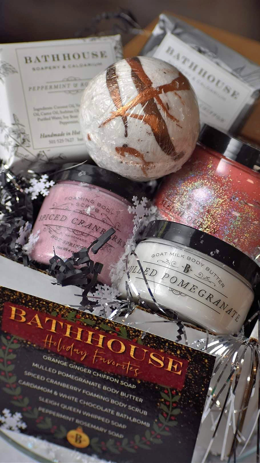 Bathhouse Holiday Favorites Box