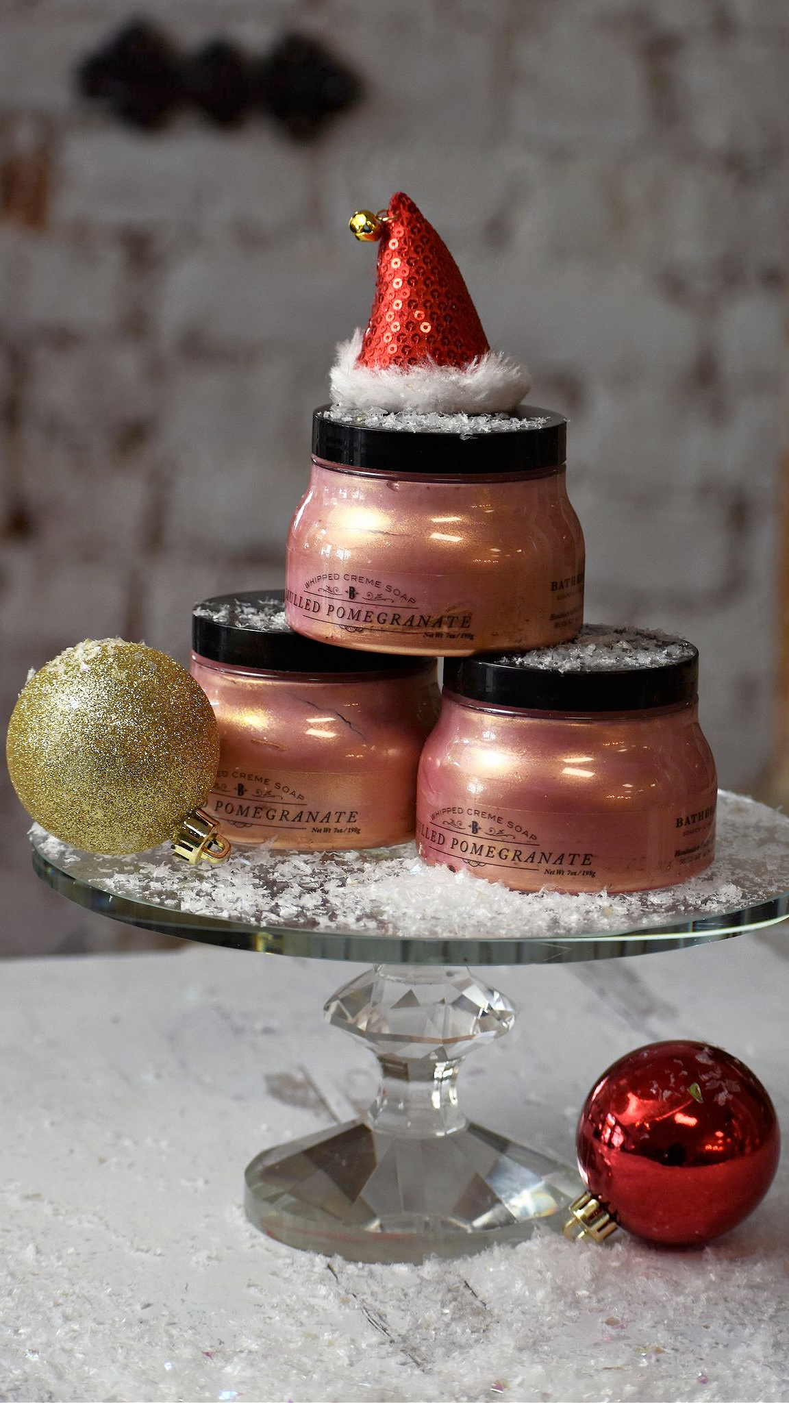 Mulled Pomegranate Whipped Soap