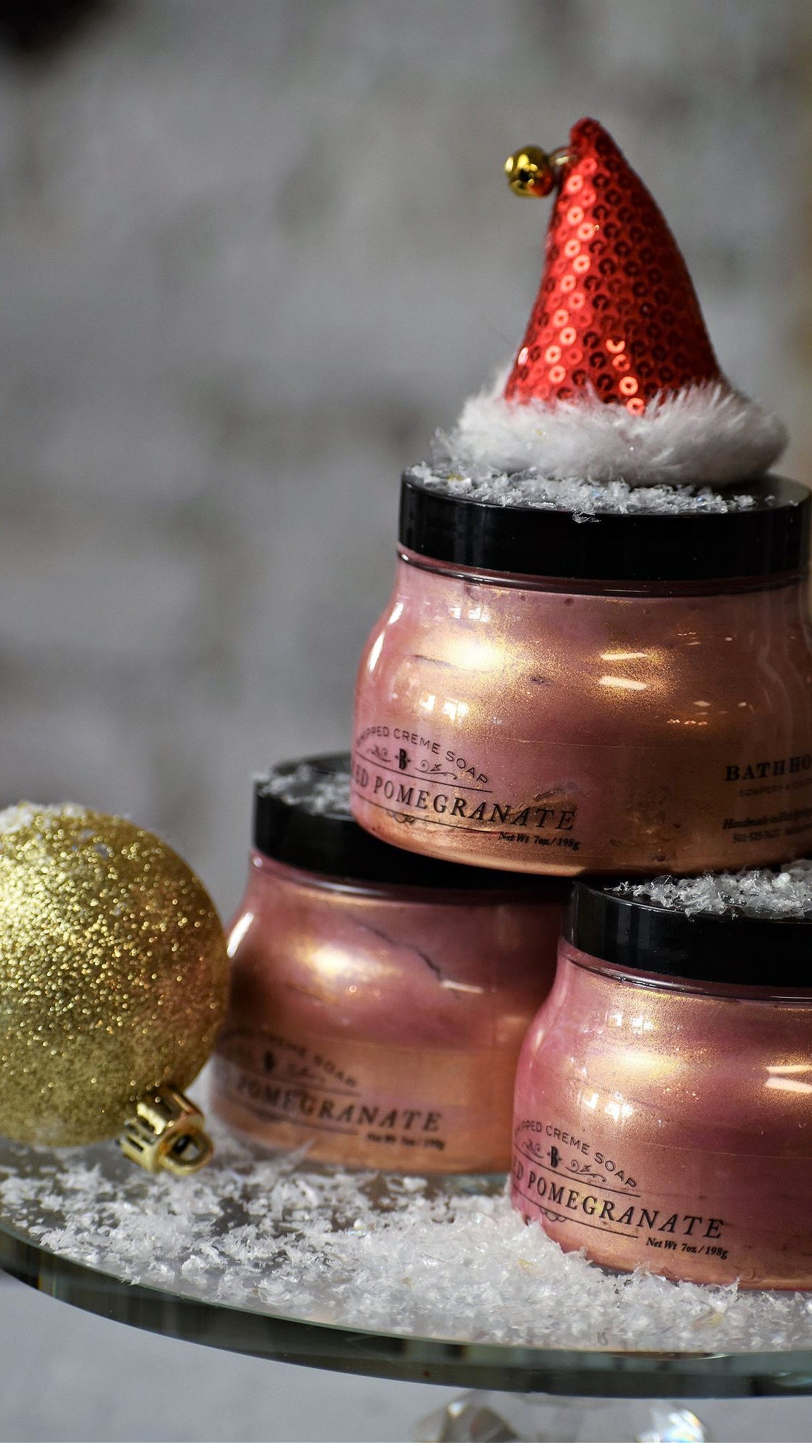 Mulled Pomegranate Whipped Soap