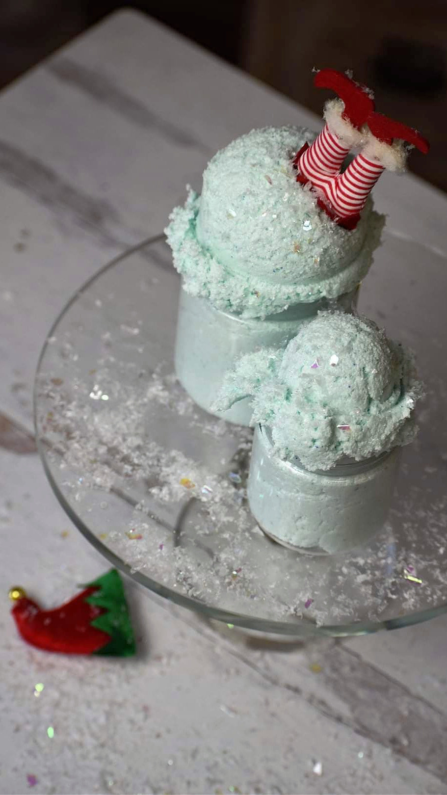 Peppermint Foaming Body Scrub