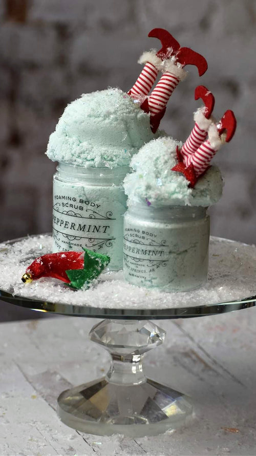 Peppermint Foaming Body Scrub