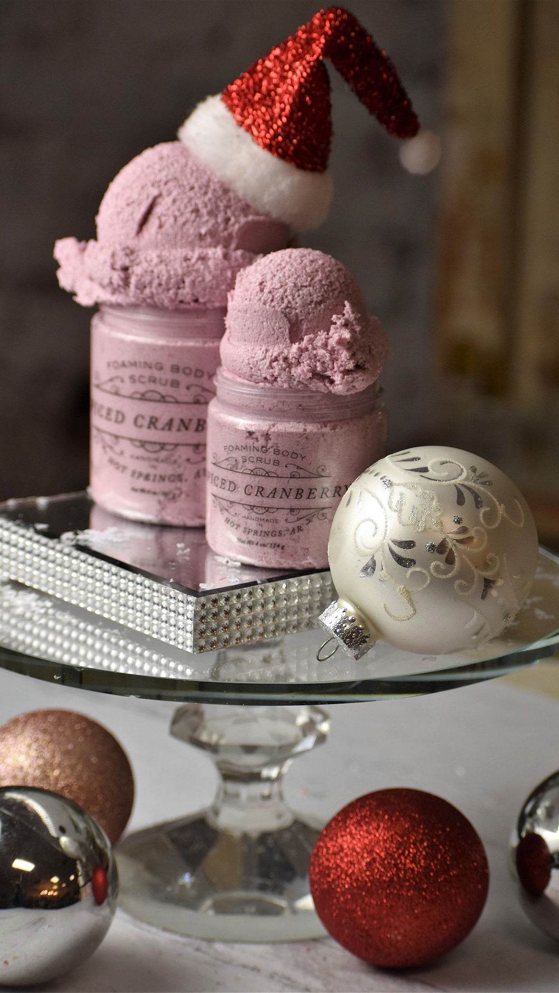 Spiced Cranberry Foaming Body Scrub