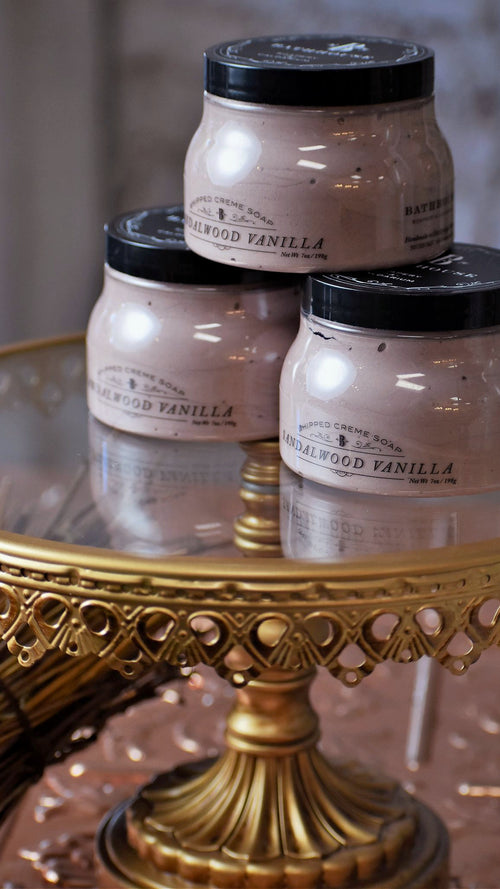 Sandalwood Vanilla Whipped Soap