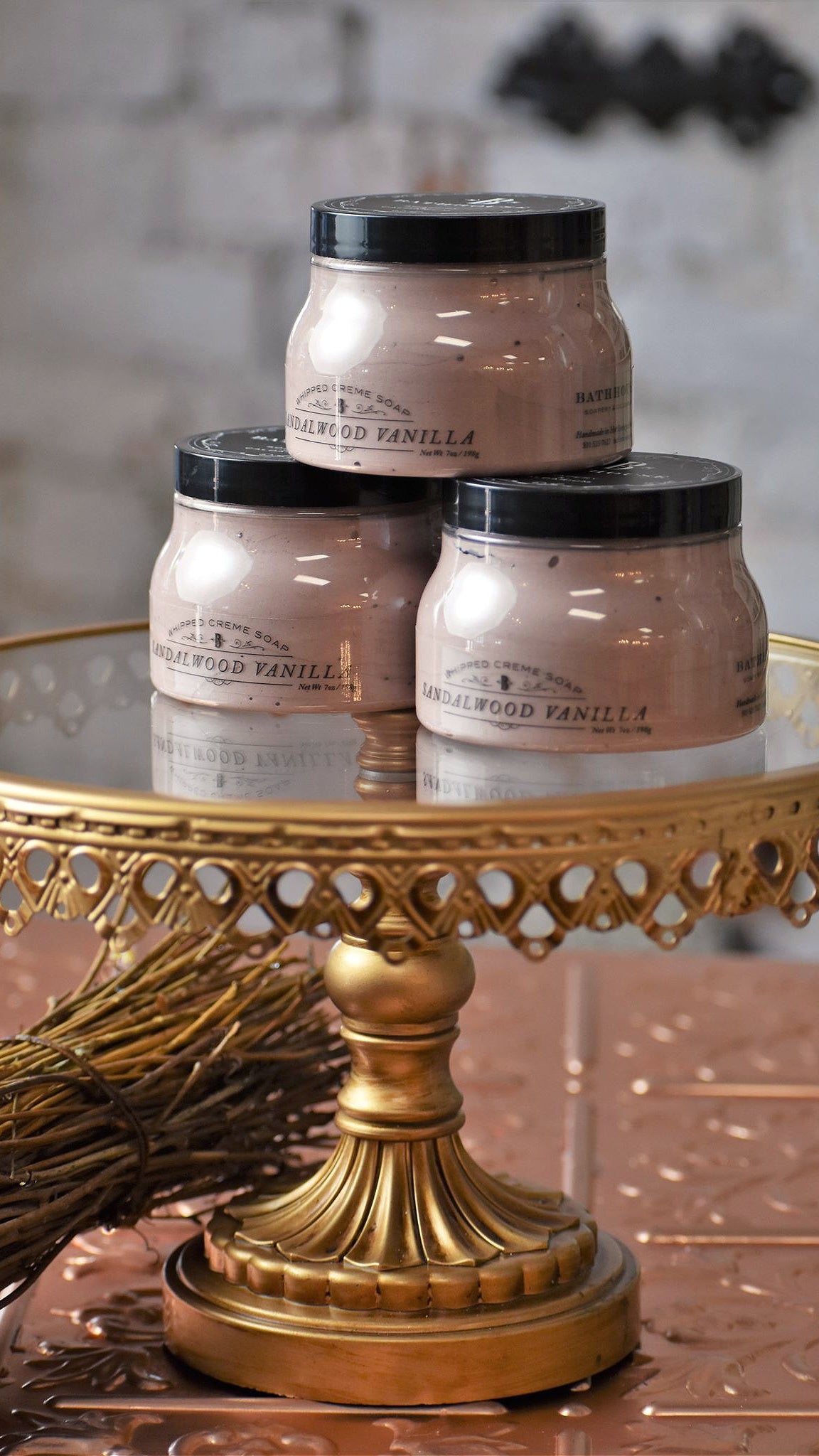 Sandalwood Vanilla Whipped Soap