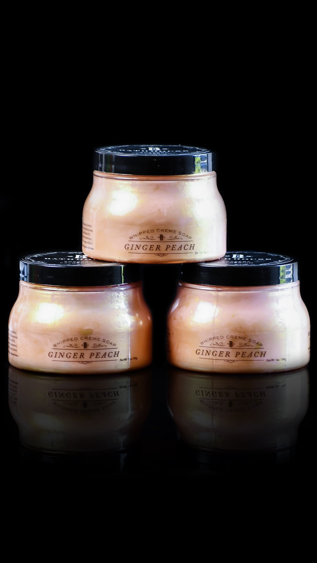 Ginger Peach Whipped Soap