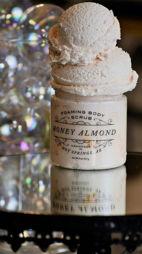 Honey Almond Foaming Body Scrub