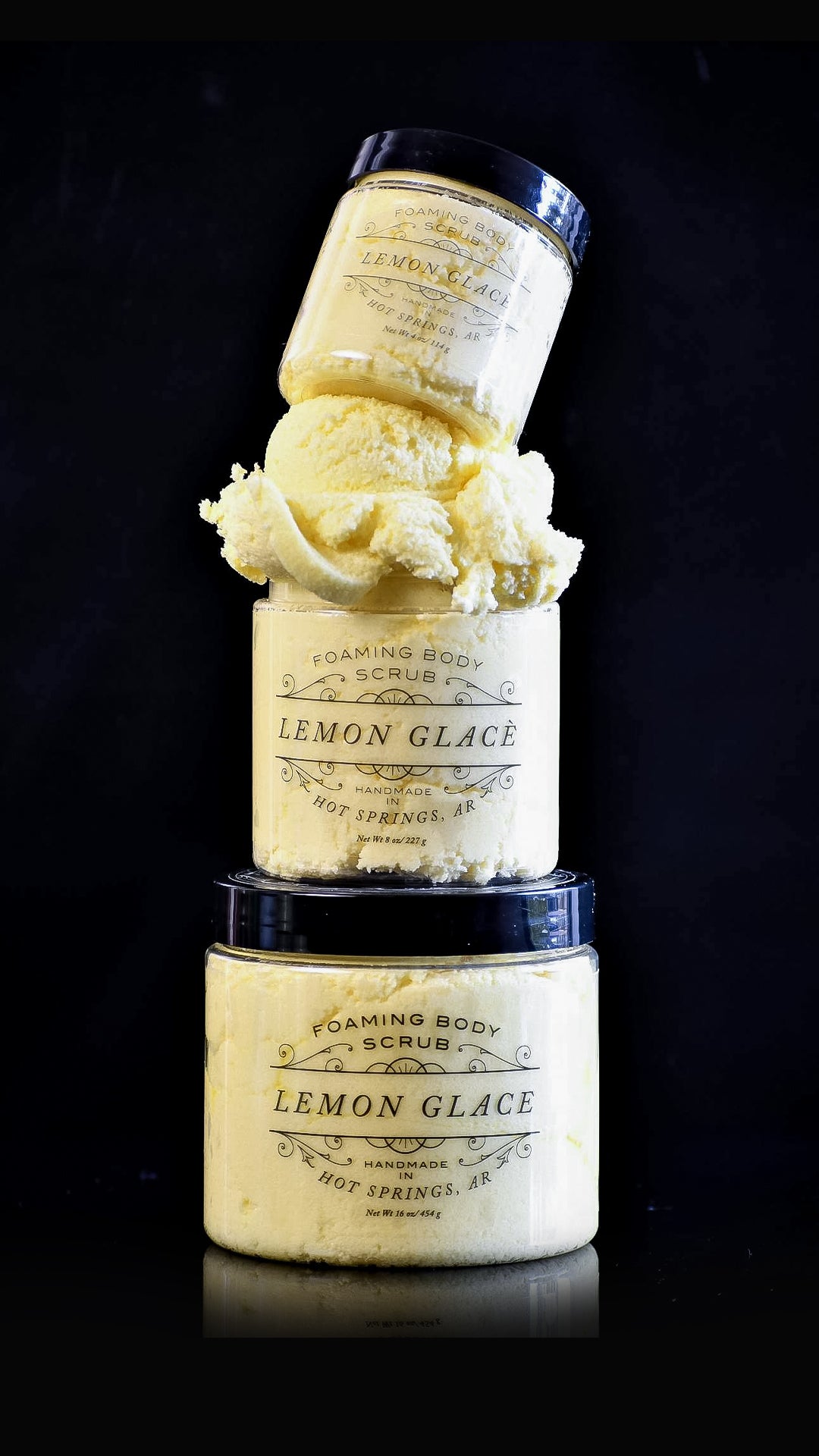 Lemon Glacé Foaming Body Scrub