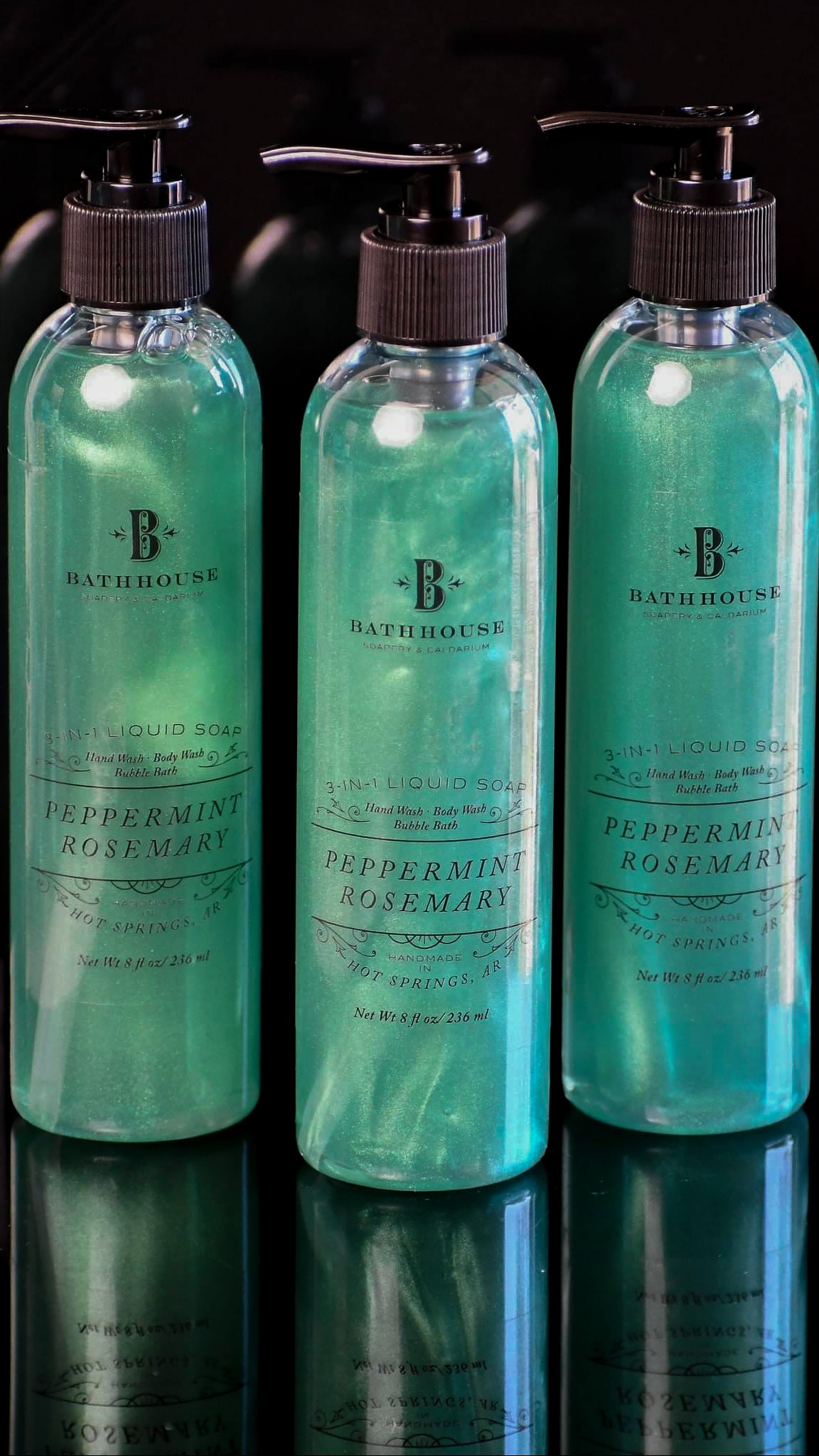 Peppermint Rosemary 3-in-1 Liquid Soap