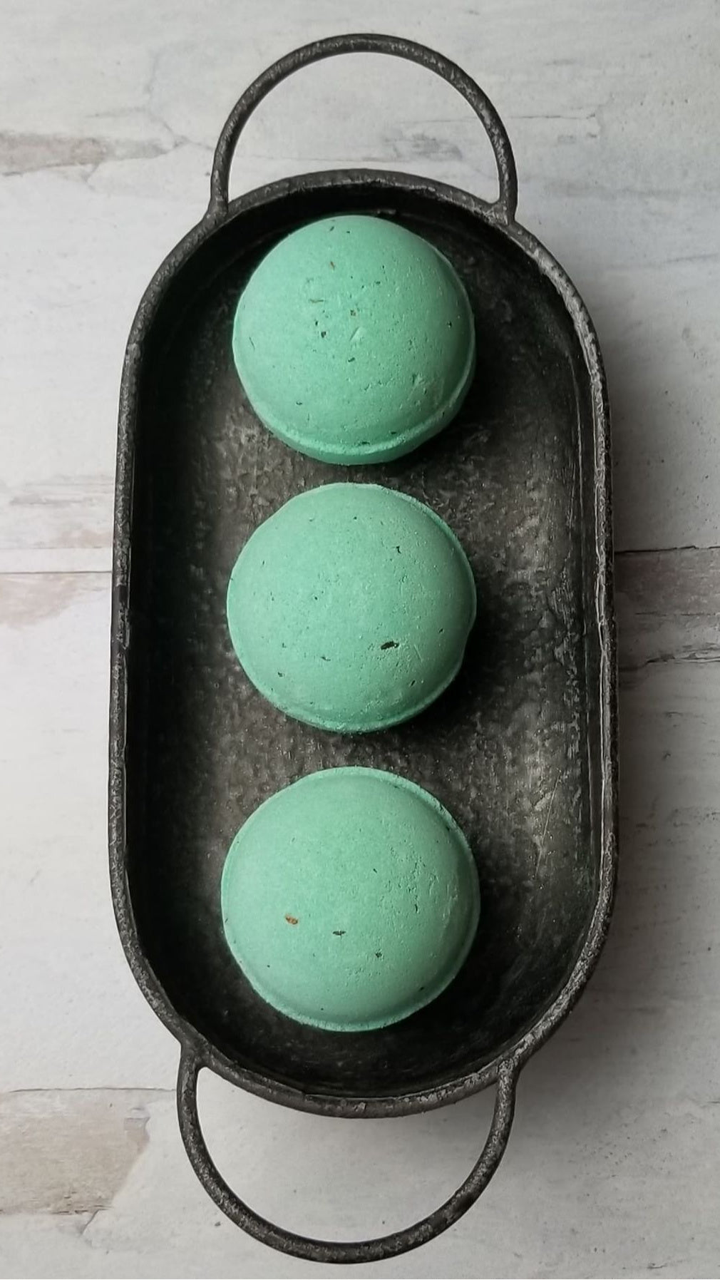 Peppermint Rosemary Bath Bomb