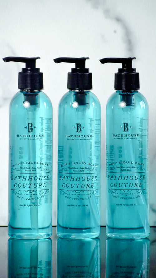 Bathhouse Couture 3-in-1 Liquid Soap