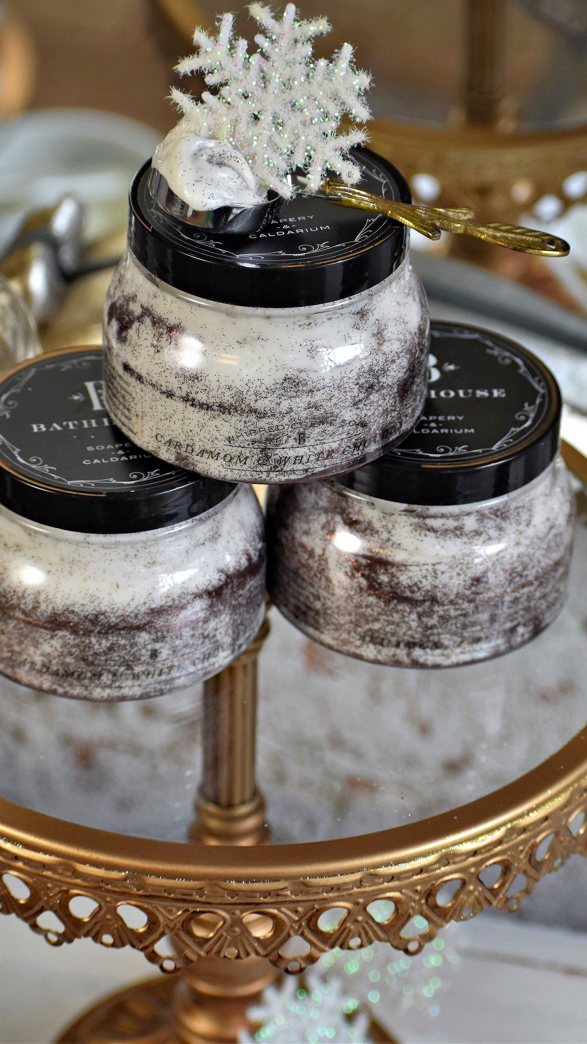 Cardamom & White Chocolate Whipped Soap