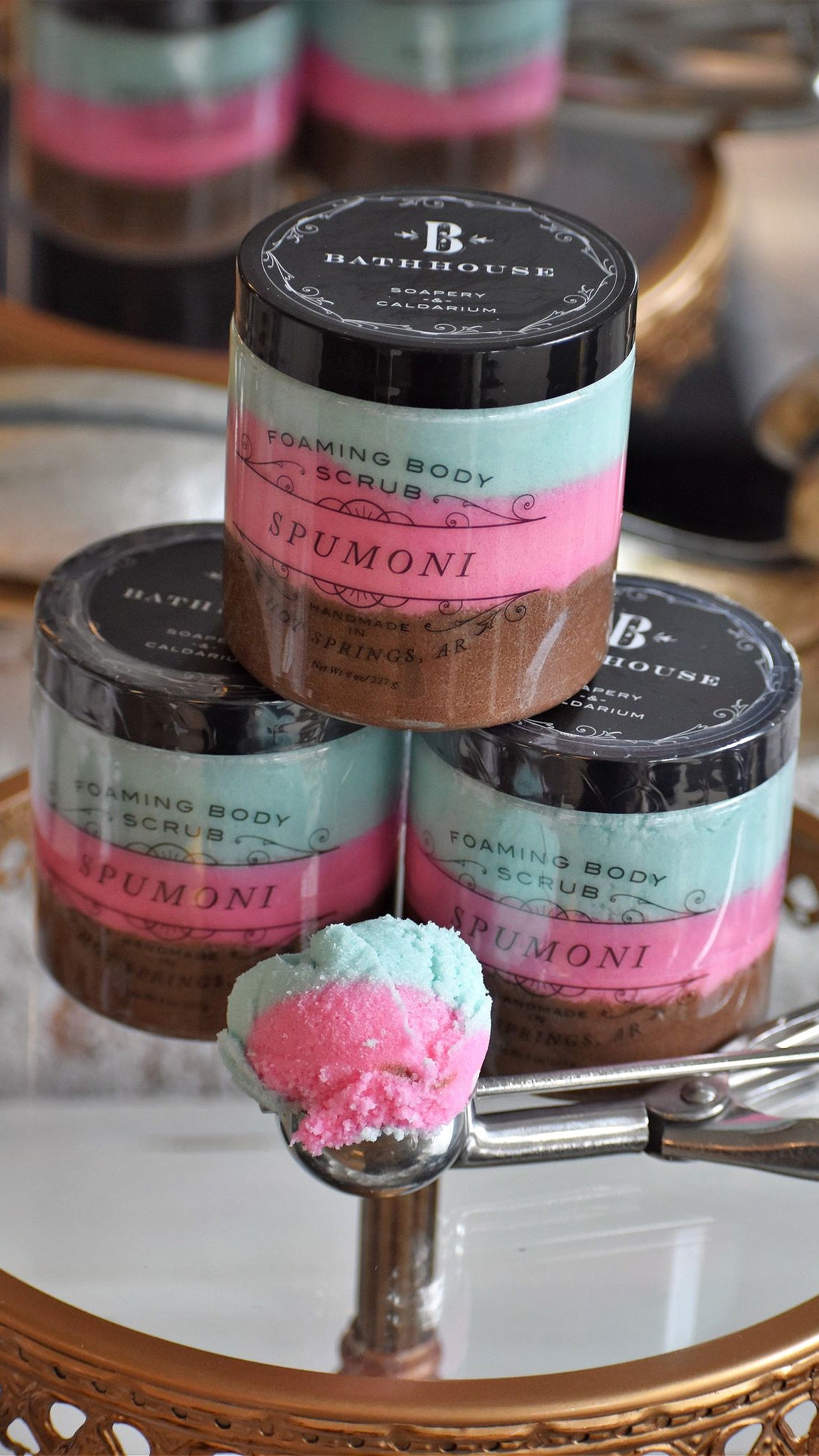 Spumoni Foaming Body Scrub